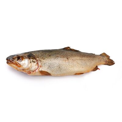 Pstruh dúhový pitvaný údený cca 300g Agro Frost