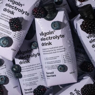 Electrolyte Drink lesné plody 500ml Vilgain