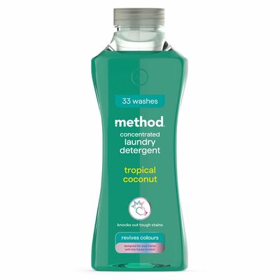 Method Tropical Coconut tekutý prací gél 33PD 990ml