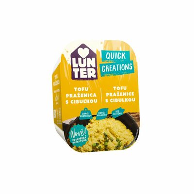 Quick&amp;Easy tofu Praženica 190g Lunter