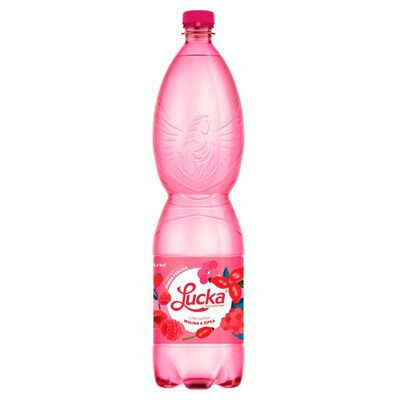 Lucka pramenitá voda malina šípka 1,5l *ZO