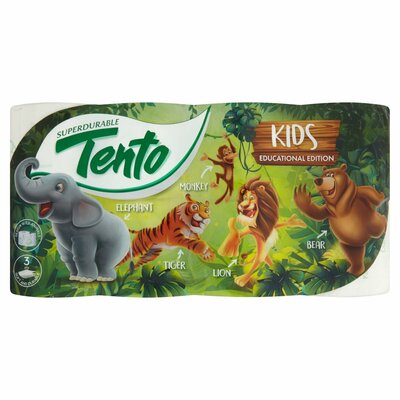 Tento Kids toaletný papier 3 vrstvy 8 ks