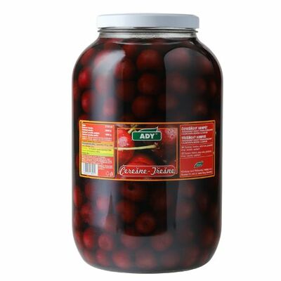 Kompót Čerešne celé s kôstkou 3720ml (3600g) Ady