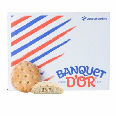 Mr.Fossette natural 33x100g Vandemoortele