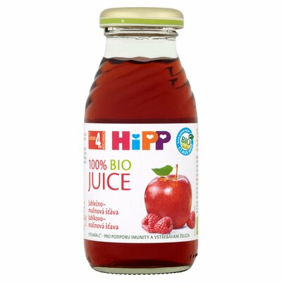 HiPP BIO Jablkovo-malinová šťava, 200ml