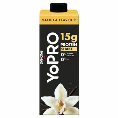 YoPro Protein mliečny nápoj Vanilka 250ml Danone