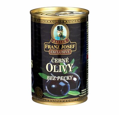 Olivy čierne bez kôstky 300g Franz Josef Kaiser