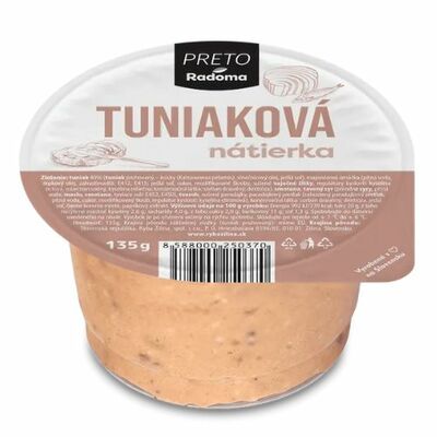 Nátierka Tuniaková 135g PRETO Radoma