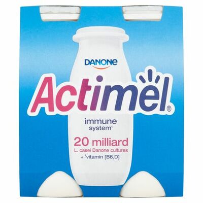 Actimel jogurt. nápoj biely DANONE 4x100g VÝPREDAJ