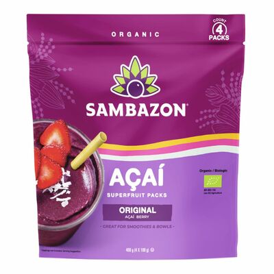 Mrazená Dreň Acai s guaranou 400g Sambazon