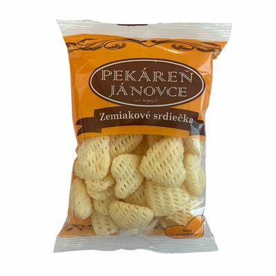 Zemiakové srdiečká 40g Pekáreň Jánovce