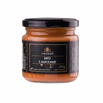 Med s jahodami 250g Medáreň