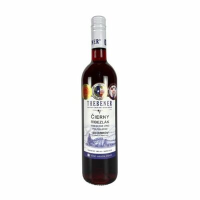 Víno šumivé o. Ríbezlák čierny Thebener 0,75l
