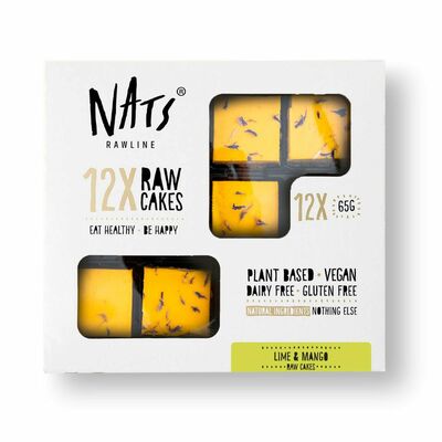 Mr.Raw Dezert Limetka &amp; Mango 12x65g Nats