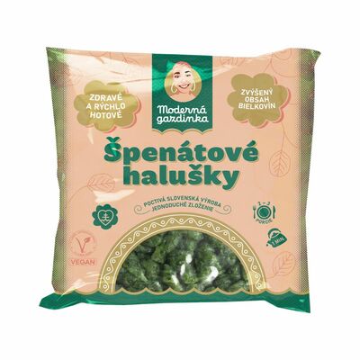 Špenátové  halušky 450g Moderná gazdinka