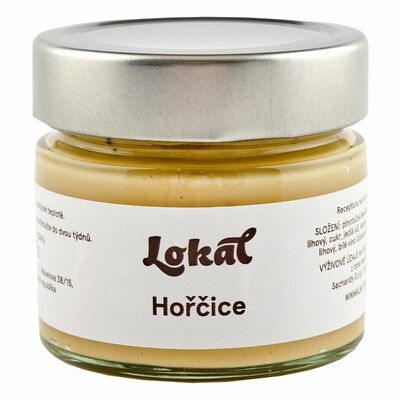 Horčica 200g Lokál