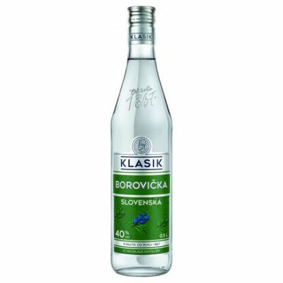Klasik Borovička Slovenská 40% 0,5 l