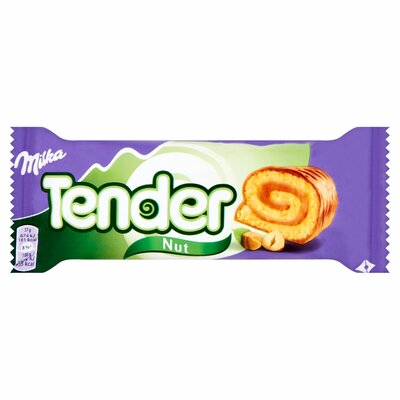 Milka Tender jemné pečivo lieskovoorieš. náplň 37g