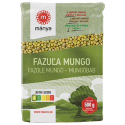 Fazuľa farebná mungo 500g Mánya