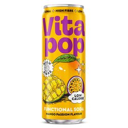 Vita Pop Functional Soda mango marakuja 330ml*ZO