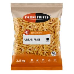 Mrazené Hranolky Urban Fries 10mm 2,5kg Farm Frites