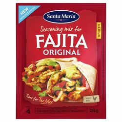 Zmes korenia Fajita 28g Santa Maria