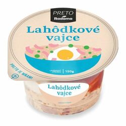 Lahôdkové vajce 150g PRETO Radoma