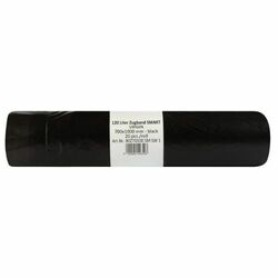 Vrecia na odpad čierne 120l 70x100cm 20ks Smart