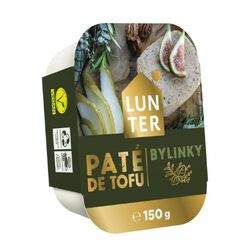 Paté de tofu bylinky 150g Lunter