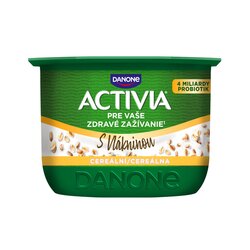 Activia jogurt cerereálny s vlákninou 120g Danone VÝPREDAJ