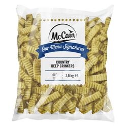 Mrazené Hranolky Country Deep Crinkers 2,5kg McCain