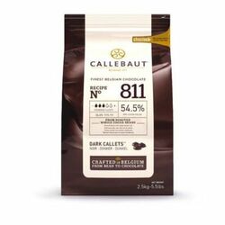 Čokoláda tmavá 54,5% CALLEBAUT 2,5kg
