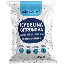  Allnature Kyselina citrónová 1kg