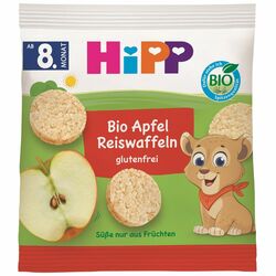 HiPP BIO Jablkové ryžové oblátky, 30g