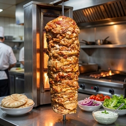 Mrazený Döner Kebab kurací, 10kg Gastro Recep