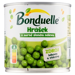 Hrášok sterilizovaný 425ml (400g) Bonduelle