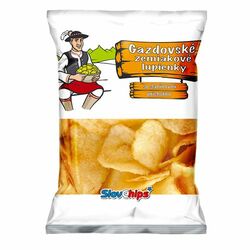 Gazdovské zemiak. lupienky slanina SlovChips 75 g