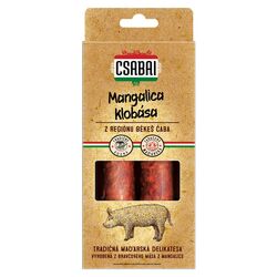 Darčekové balenie Mangalica klobása 200g Csabai