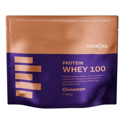 Proteín Whey 100 Škorica 990g Voxberg