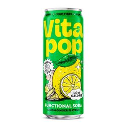 Vita Pop Functional Soda zázvor citrón 330ml*ZO