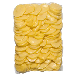 Balený Zemiak čistený plátky CHLADENÝ 5kg