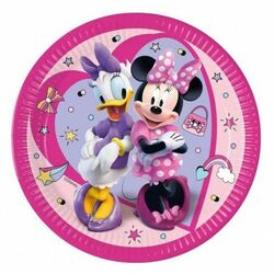 Papierové taniere Minnie 23cm, 8ks