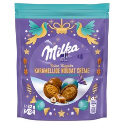 Milka guľôčky s karamelovou náplňou 82g