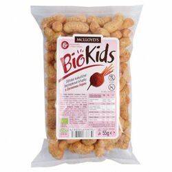 Chrumky pre deti kukuričné s cviklou 55g BioKids