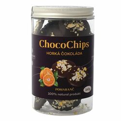 ChocoChips horký pomaranč 160g DP Chocolate