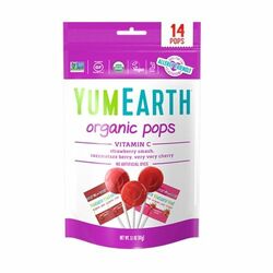 YumEarth Bio ovocné lízanky  s vitamínom C 87 g