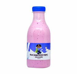 Jogurtový nápoj kozí čučoriedka 500ml Farma Bardy