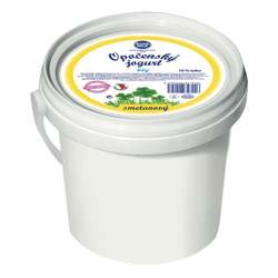 Jogurt biely smotanový 10% 5kg Bohemilk VÝPREDAJ