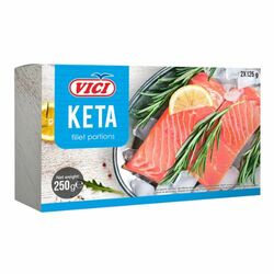 Mrazený Losos pacifický porcie 2x125g 250g Viči