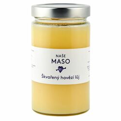 Škvarený hovädzí loj 550g Naše maso